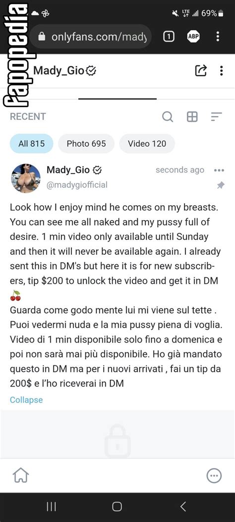 mady gio naked|Watch 21 Free mady gio Porn & Sex Videos